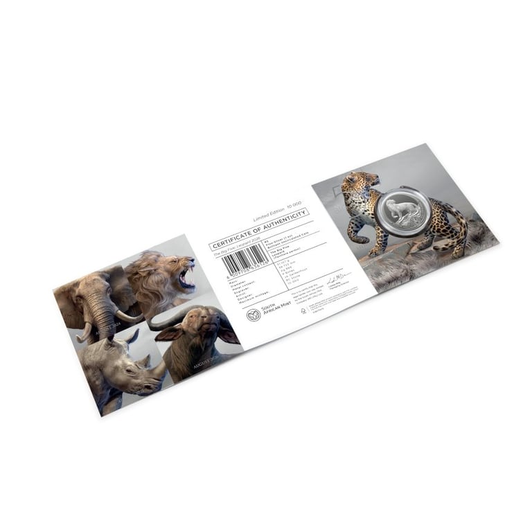 Silver Leopard in open Blister - 2026