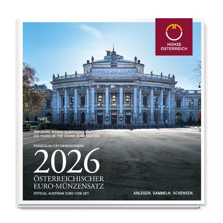 Austria Euro-Coin-Set 2026 SU AUT - 2025
