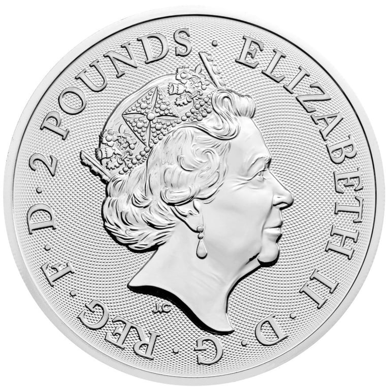 Back of the Silver Myths and Legends - Robin Hood - 1 oz - 2021
