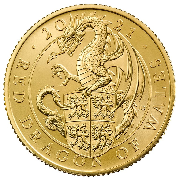 Front of the Gold The Queen's Beasts RP 
