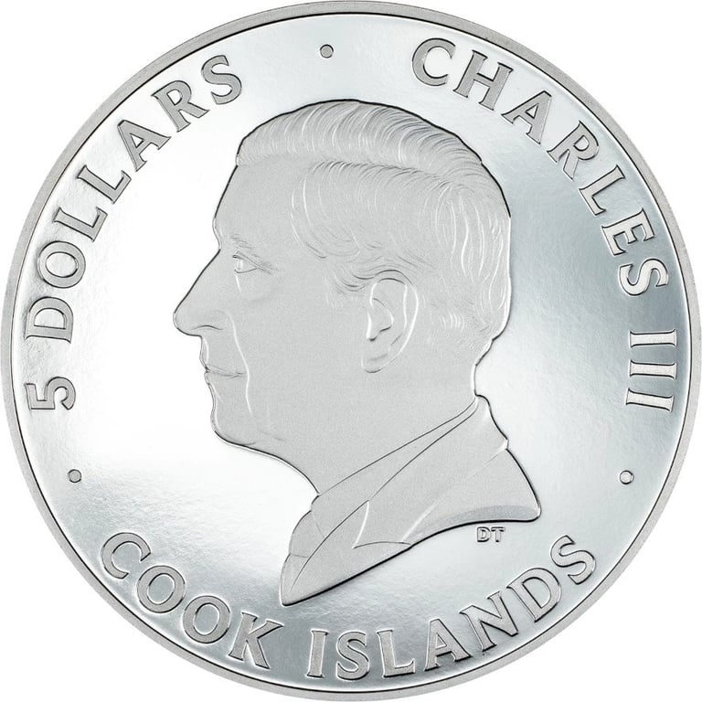 Back of the Silver Big City Lights - San Francisco 1 oz PF - High Relief 2024