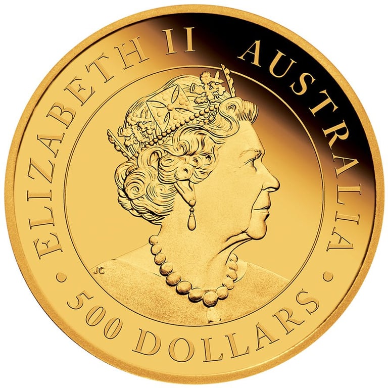 Back of the Gold Koala 5 oz PF - 2019