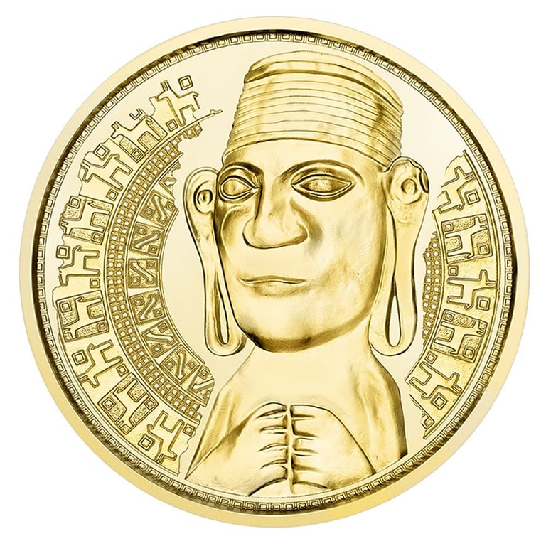 Back of the Gold ""The Gold Treasure of the Incas"" 100 EUR PF AUT - 2021