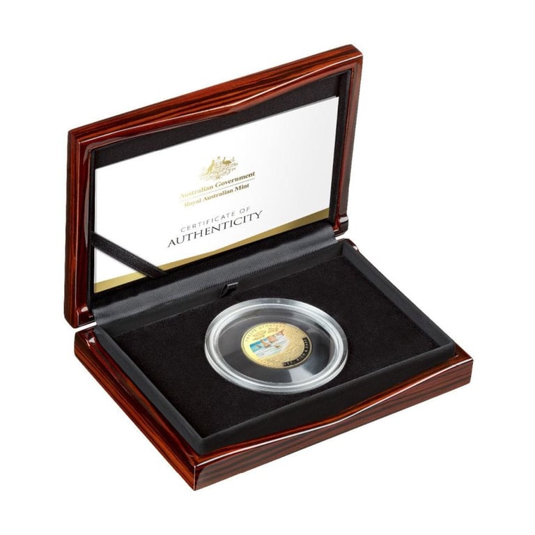 Gold Twelve Apostles 1 oz PF - domed mintage 2023 in the original coin case