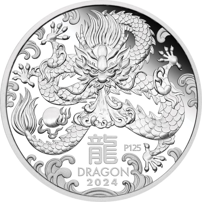 Front of the Silver Lunar III Dragon PF - 2024