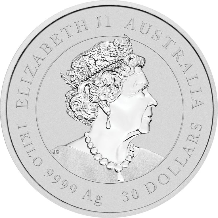 Back of the Silver Lunar III 1000 g - Rabbit 2023