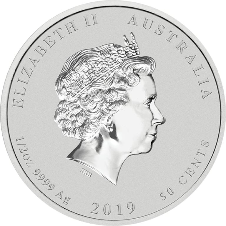 Back of the Silver Lunar III 1/2 oz - Mouse - differential taxed