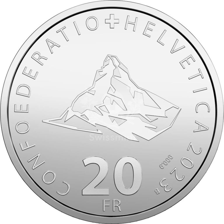 Back of the Silver Swiss Cable Car - Klein Matterhorn - 20 g