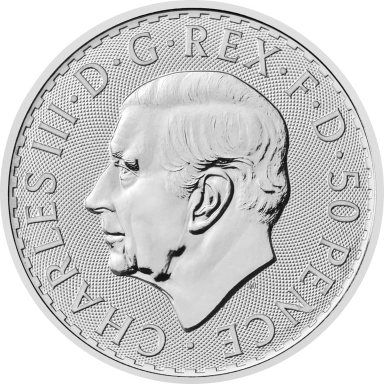 Back of Silver Britannia 1/4 oz - 2026