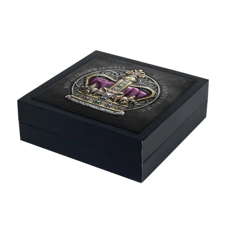 Coin case of Silver Royal Crown Jewels - St Edwards Crown 2 oz - Ultra High Relief 2026