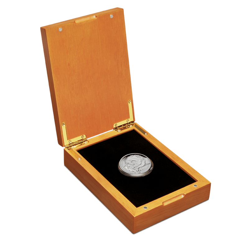 Platinum Unicorn 1 oz - Mythical Creatures - PF 2021 in the original coin case
