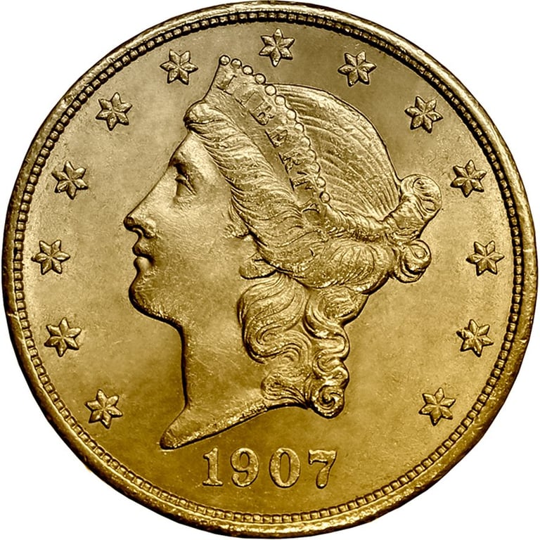 Front of the Gold Double Eagle