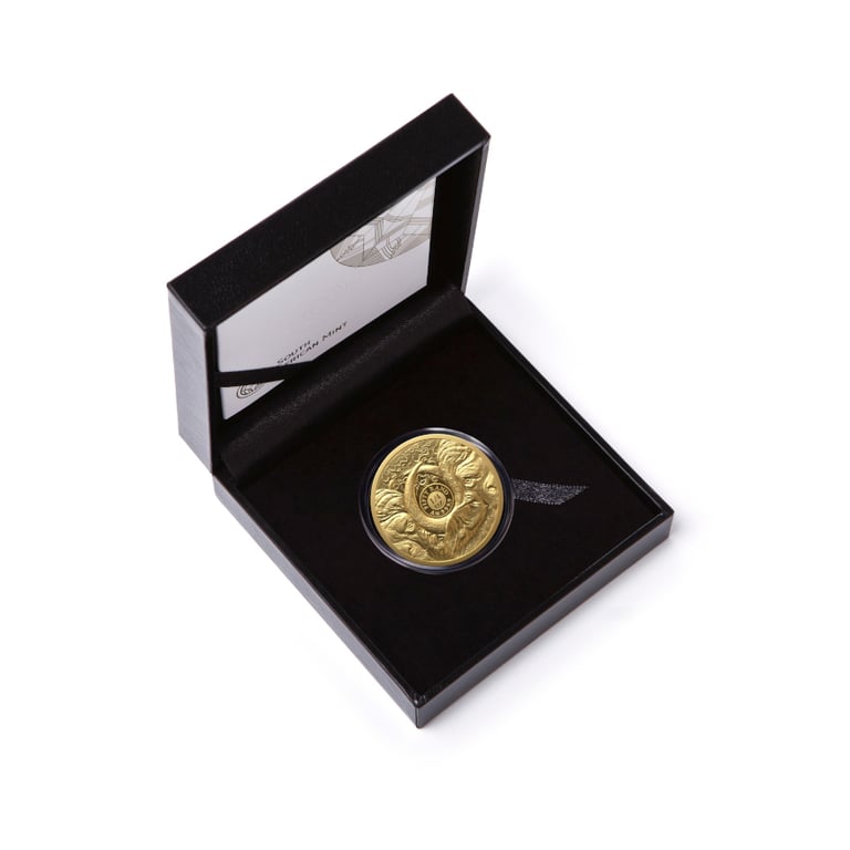 Coin case of Back of Gold Buffalo 1/4 oz Proof – Big Five Series III – 2026