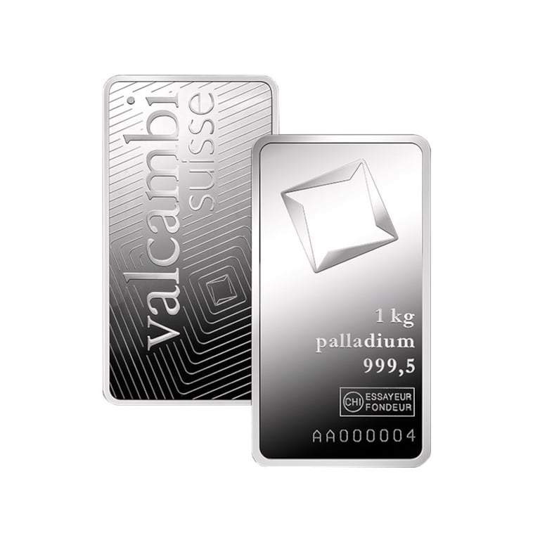 Palladium bar 1000 g diverse