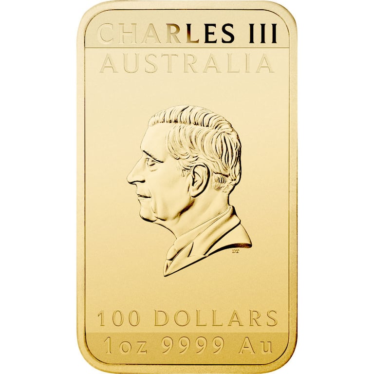Back of of Gold Dragon Rectangle 1 oz - 2026