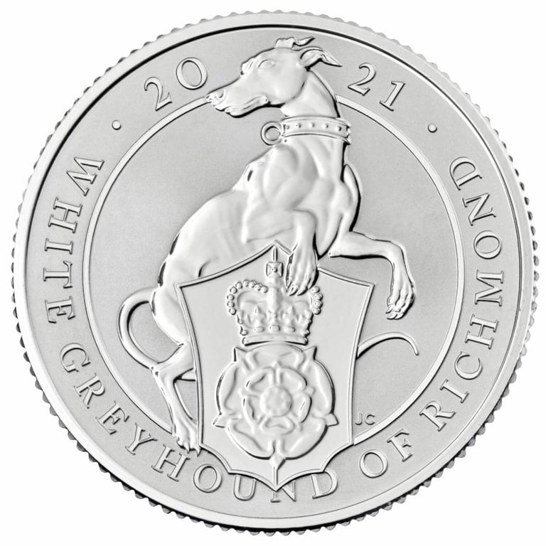 Silver The Queen's Beasts RP - 2021