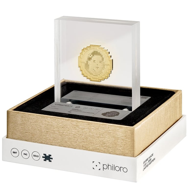 Gold Crypto Vreneli - 1 oz - 2023 in the original case