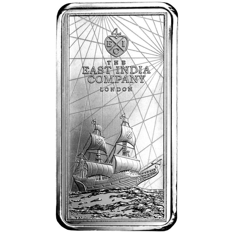 Front of the Silver coin bars 250 g