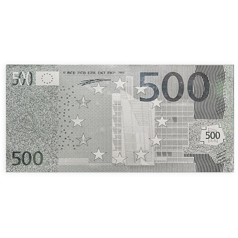 Front of the 500€ bill 5g fine silver
