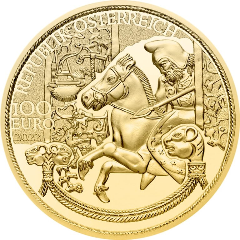 Front of the Gold Magic of Gold 1/2 oz PF - The Gold of the Scythians