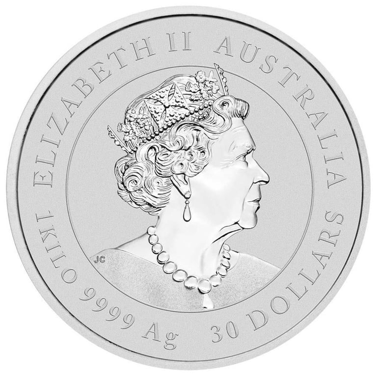 Back of the Silver Lunar III 1 kg - Tiger 2022