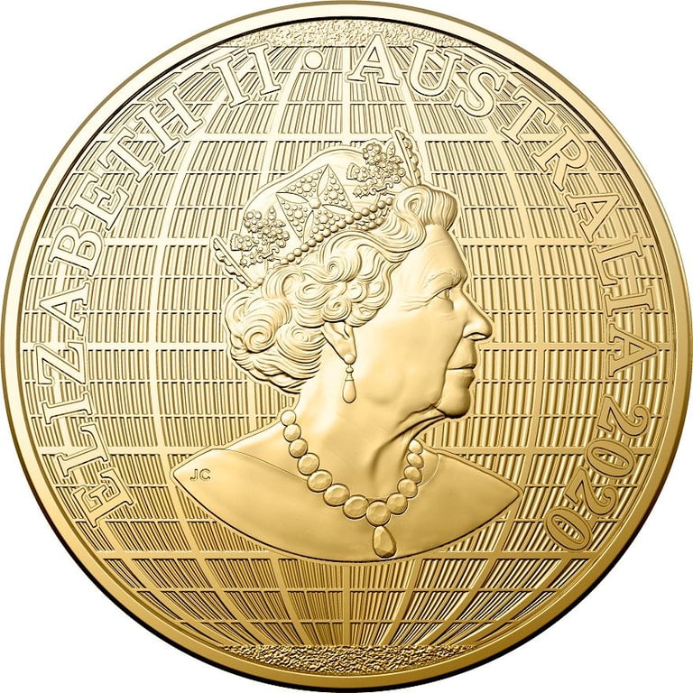 Back of the Gold Beneath the Southern Skies 1 oz - 2020