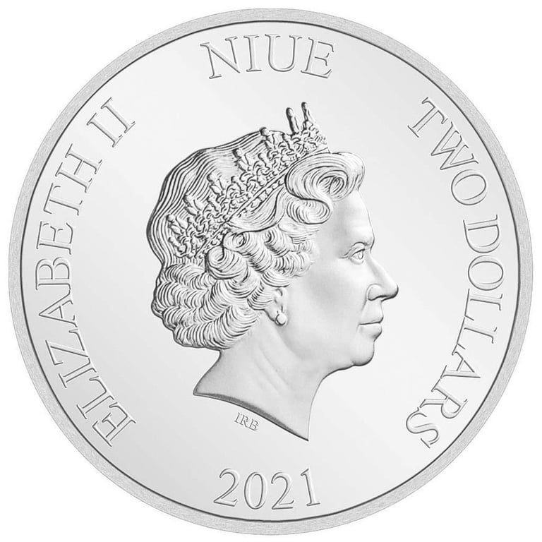 Back of the Silver Superman 1 oz - 2021