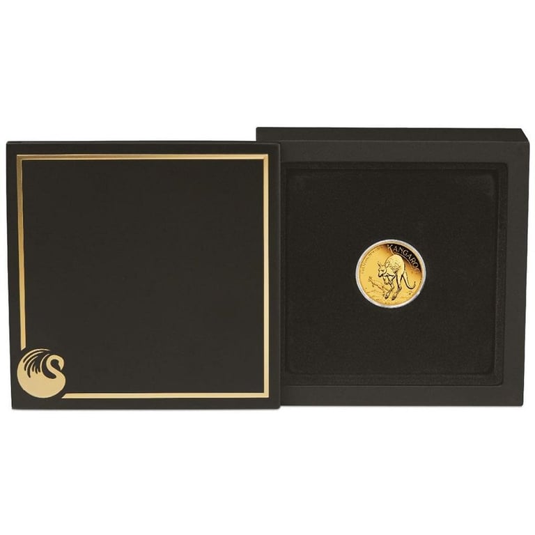 Gold Kangaroo 1/10 oz PF - 2022 in the original coin case