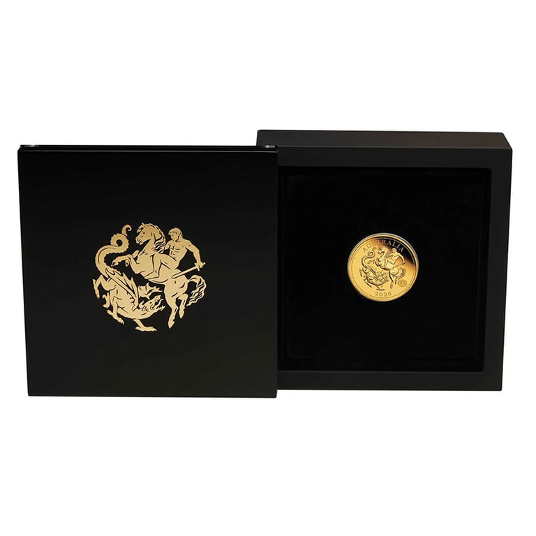 Case of Gold Quarter Sovereign Proof - Perth Mint 2026