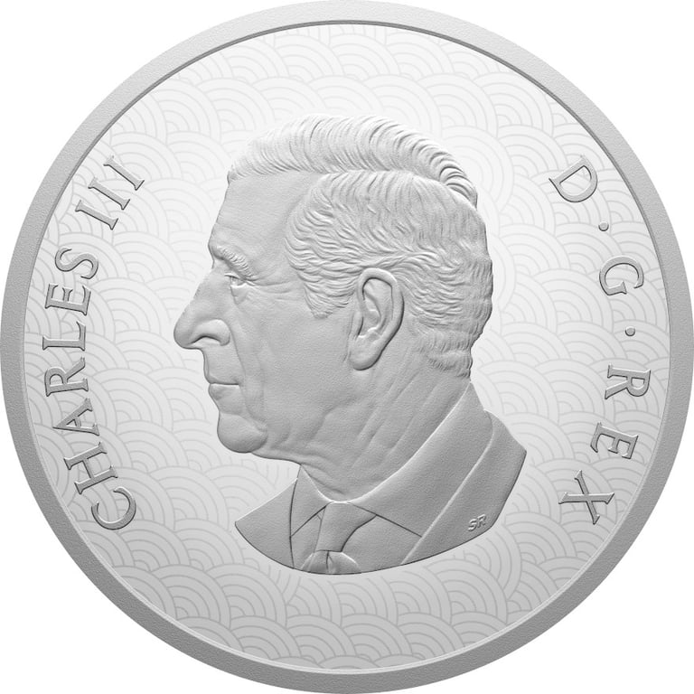 Back of Silver Lunar Goat 1 oz PF - Royal Canadian Mint 2027