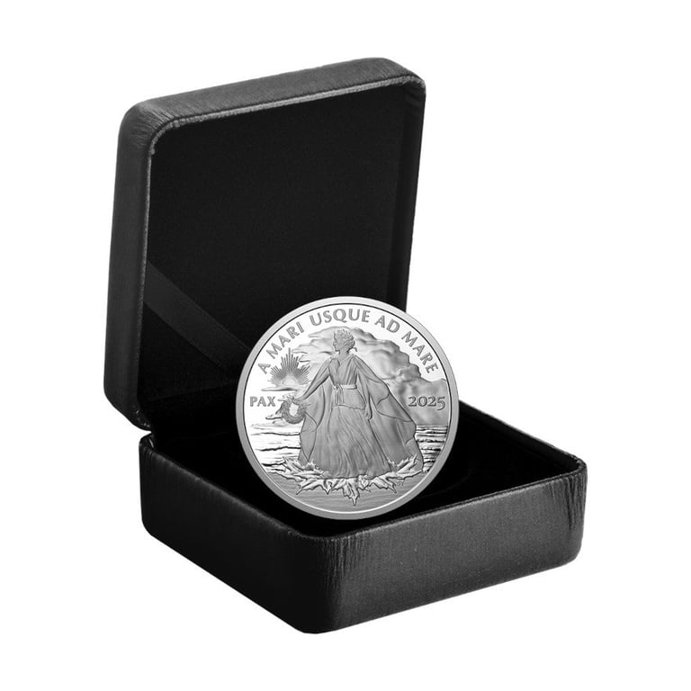 Silber Peace Dollar 1 oz proof - 2025 in the original coin case