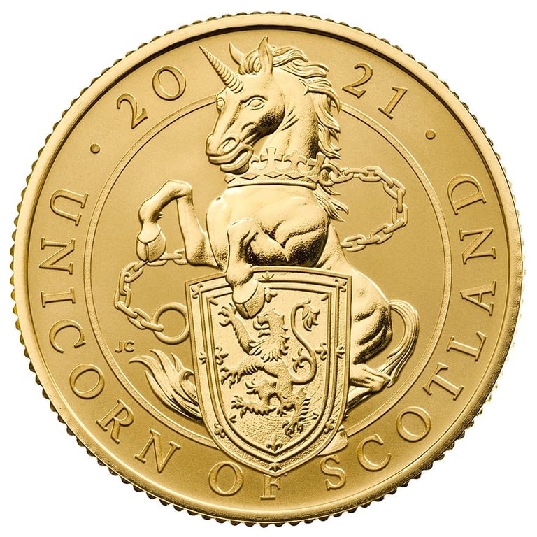 Front of the Gold The Queen's Beasts RP 