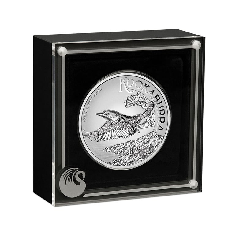 Coin case of Silver Kookaburra 5 oz - Incused 2026