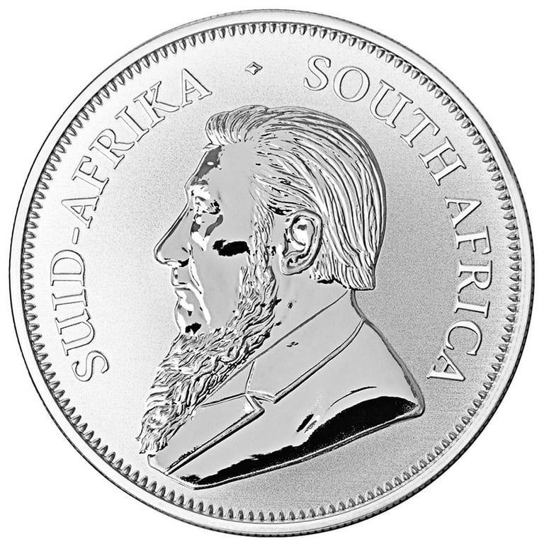 Front of the Silver Krugerrand 1 oz