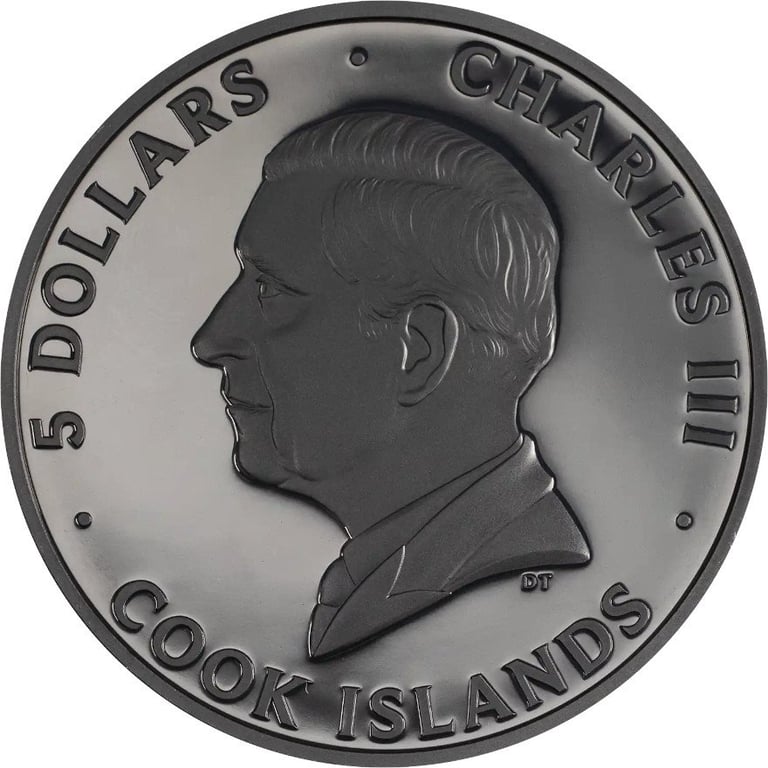 Back of the Silver Wave Obsidian Black 1 oz 2026