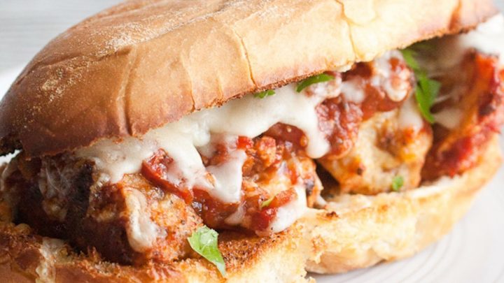 Meatball Parmesan Hero