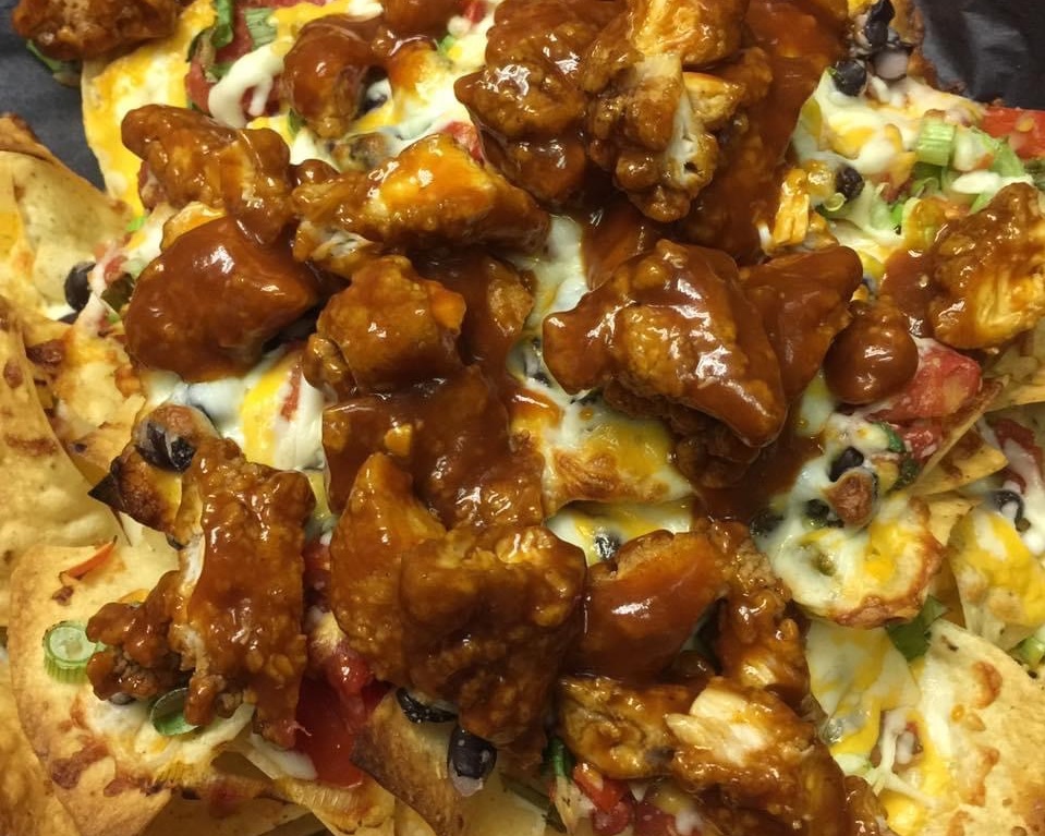 Buffalo Chicken Nachos