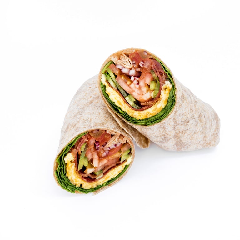 Half Breakfast Wrap