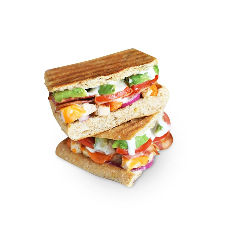 Turkey Bacon Avocado Panini