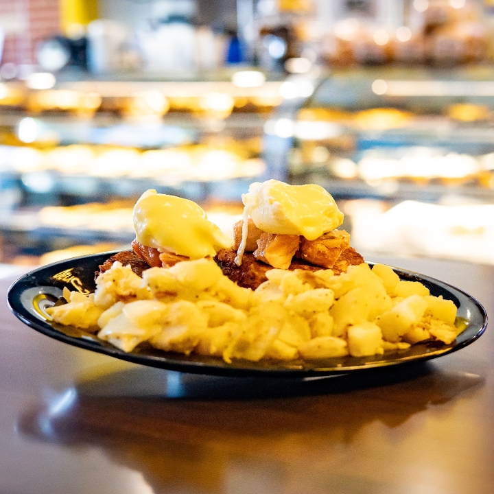 Kippered Salmon Benedict