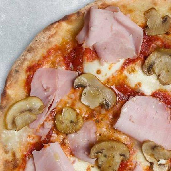 Prosciutto Funghi Pizza - RG