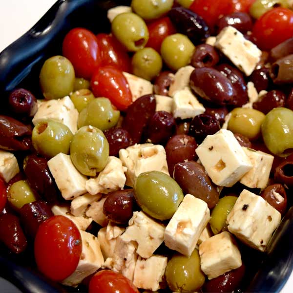 Olive and Feta Salad