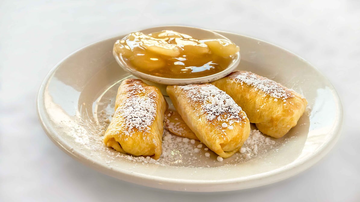 Apple Blintzes