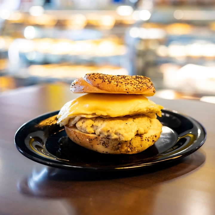 Turkey Sausage Egg and Cheese