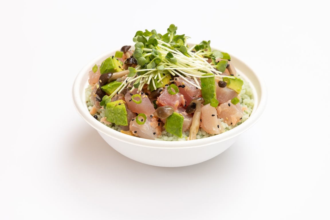 Truffled Yuzu Albacore Poke Bowl