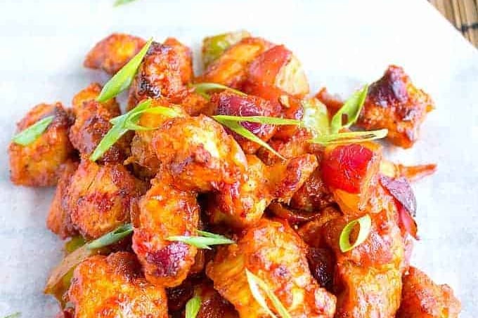 Chicken Manchurian Dry