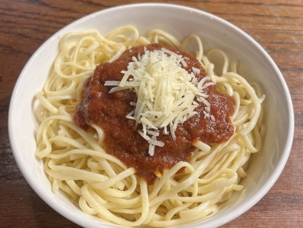 Kid's Pasta with Marinara