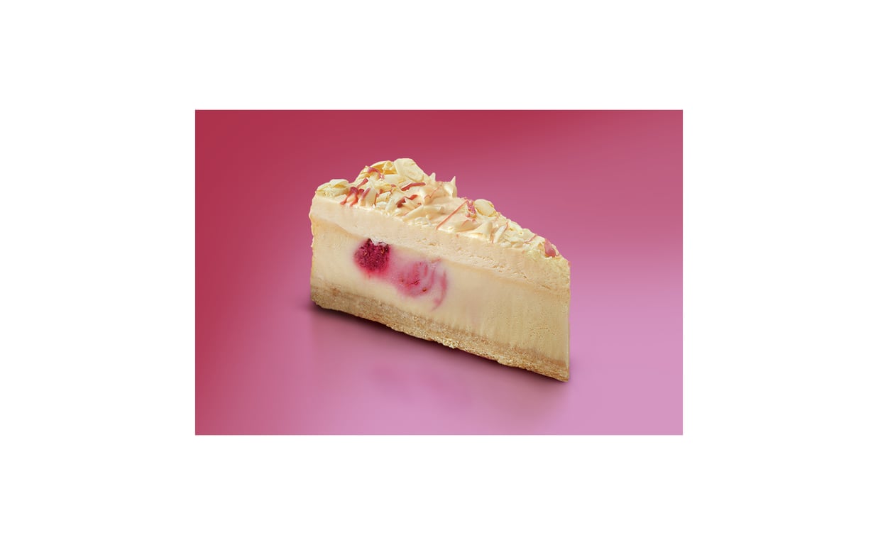 Mango Berry Cheesecake Slice