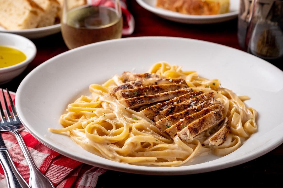 Fettucine Alfredo with Chicken
