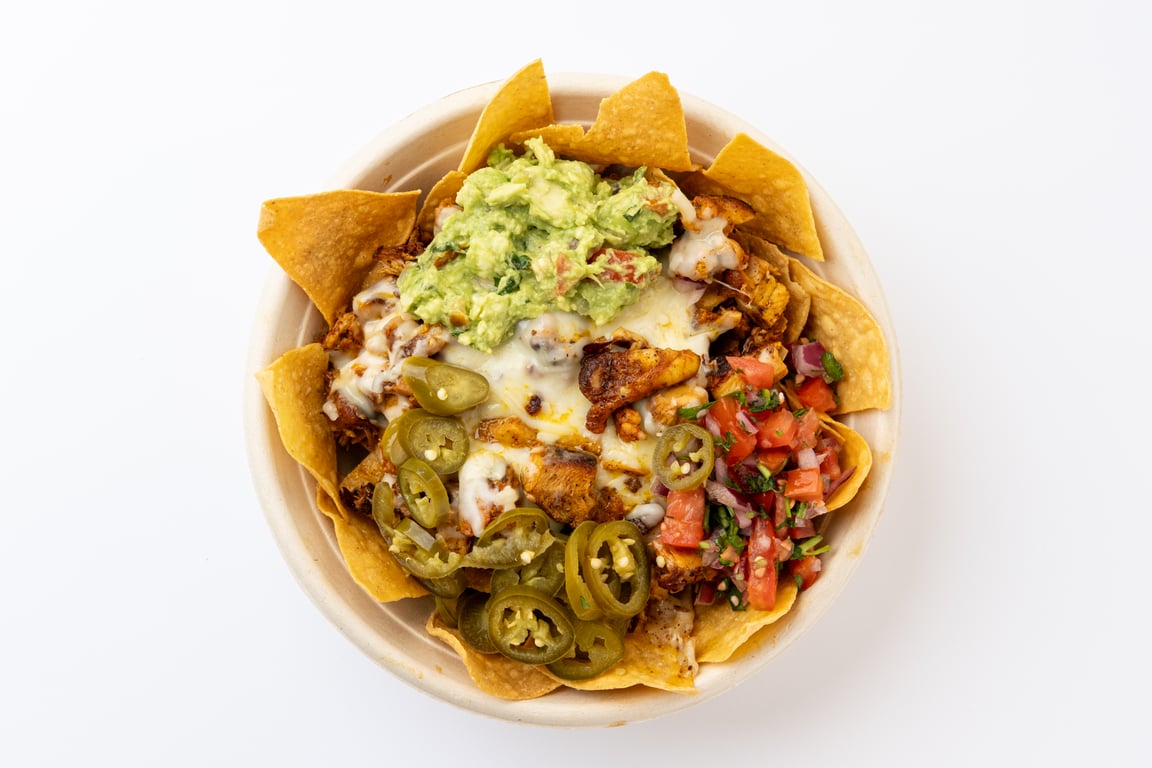 Grilled Chicken Nachos